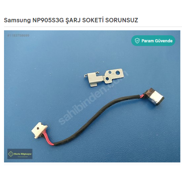 Samsung NP905S3G ŞARJ SOKETİ SORUNSUZ