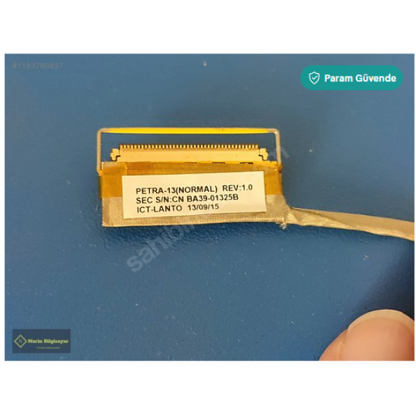 Samsung NP905S3G LCD DATA FLEX EKRAN KABLOSU SORUNSUZ - 2