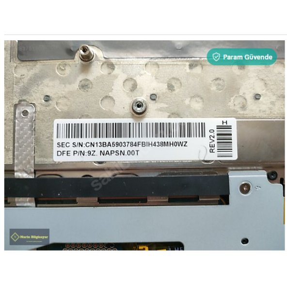 SAMSUNG NP905S3G NP905S3G-K07TR KLAVYELİ ÜST KASA SORUNSUZ TEMİZ - 3