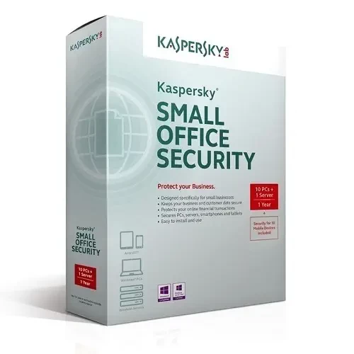 Kaspersky Small Office Security Antıvırus 1 Server+10 Pc+ 10 Mobil Cihaz 1 Yıl ürün görseli 1