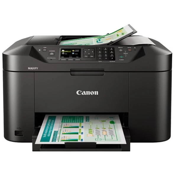 CANON A4 MAXIFY MB2150 Inkjet Yazıcı Tarayıcı Fotokopi Fax USB-Kablosuz