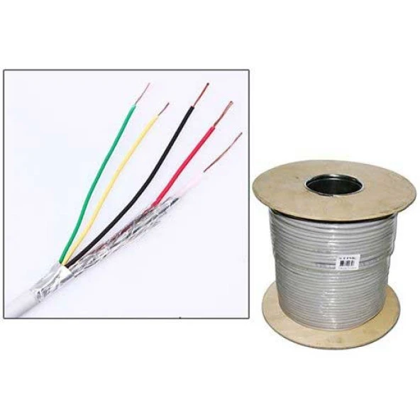 Martel 2+1 250Mt Bakır Cctv Kablosu 2X0,50+1X0,33 ürün görseli
