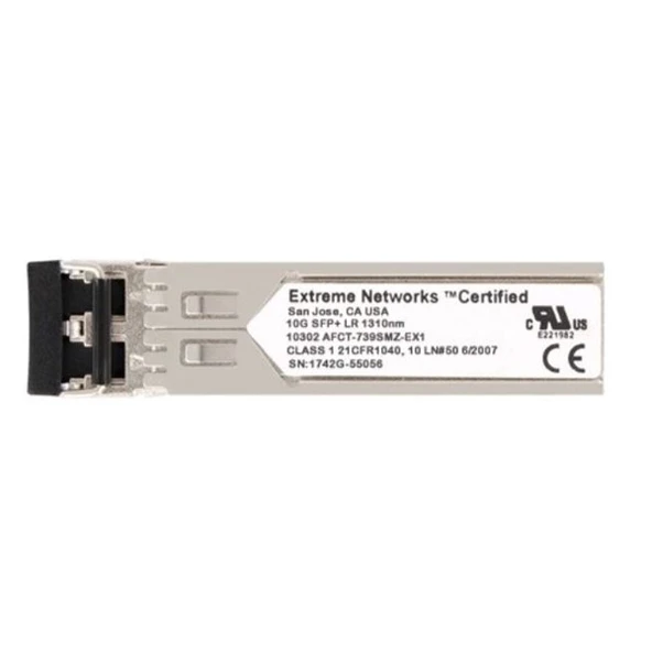 EXTREME NETWORK 10 Gigabit Ethernet Sfp+ Module 1310Nm Smf 10Km Link Lcconnector ürün görseli