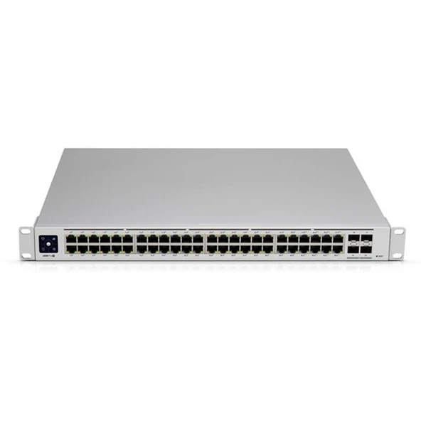 UBIQUITI 48port UNIFI USW-PRO-48-POE GIGABIT 4-SFP 600W FULL POE YÖNETİLEBİLİR SWITCH - 1