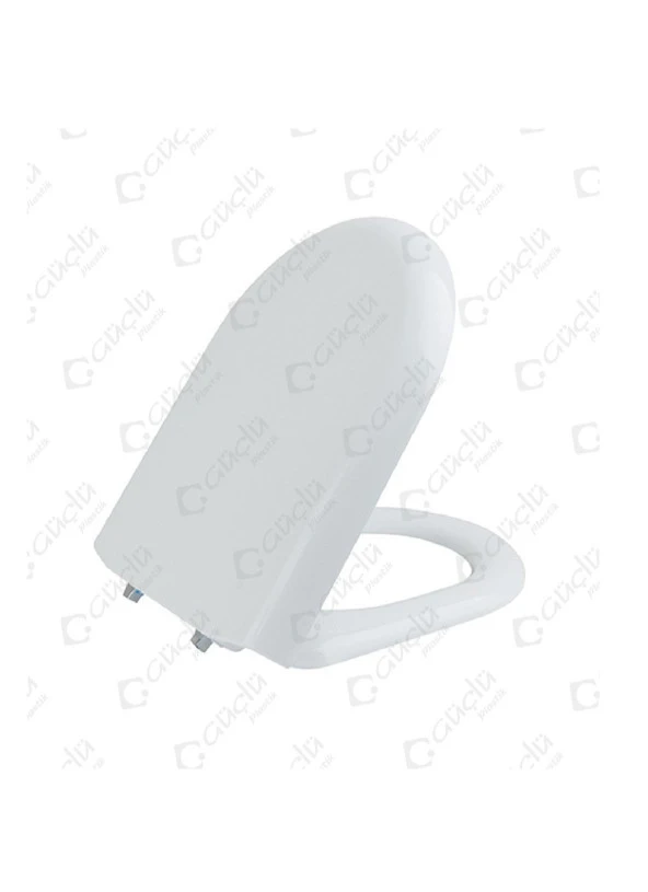 GÜÇLÜ PLASTİK TOROS YAVAŞ KAPANAN KLOZET KAPAĞI GP3103 - 2