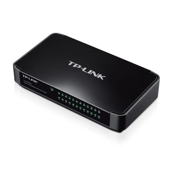 TP-LINK 24port TL-SF1024M 10/100 Yönetilemez Switch Masaüstü - 2