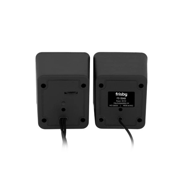 FRISBY FS-334U-B 1 1 USB Siyah Hoparlör - 3