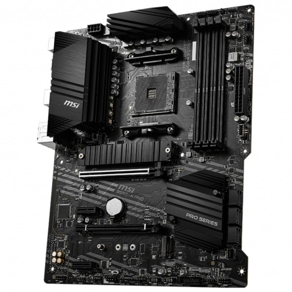 MSI B550-A PRO DDR4 M2 PCIe NVME HDMI DP PCIe 16X v4.0 AM4 ATX - Resim 4