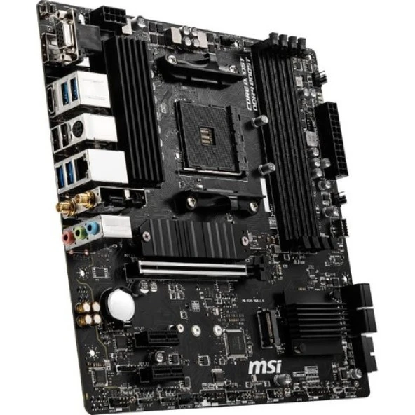 MSI B550M PRO-VDH WIFI DDR4 SATA3 M2 PCIe NVME HDMI DP PCIe 16X v4.0 AM4 mATX - 3