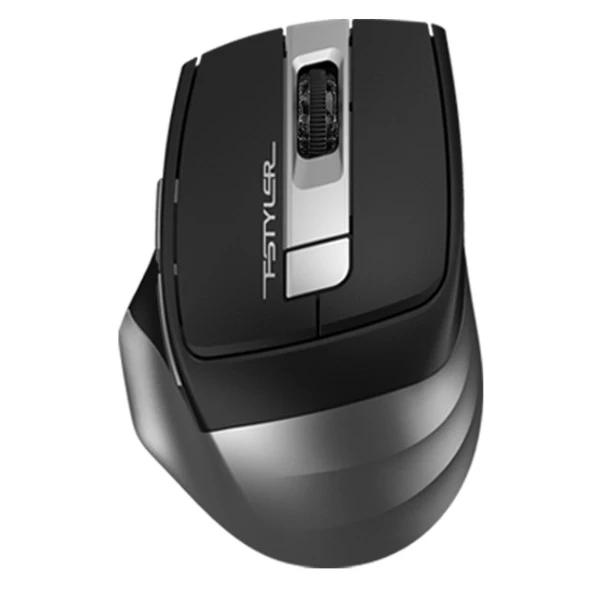 A4 TECH FB35 Kablosuz + Bluetooth 2000dpi Optic Siyah/Gri Mouse