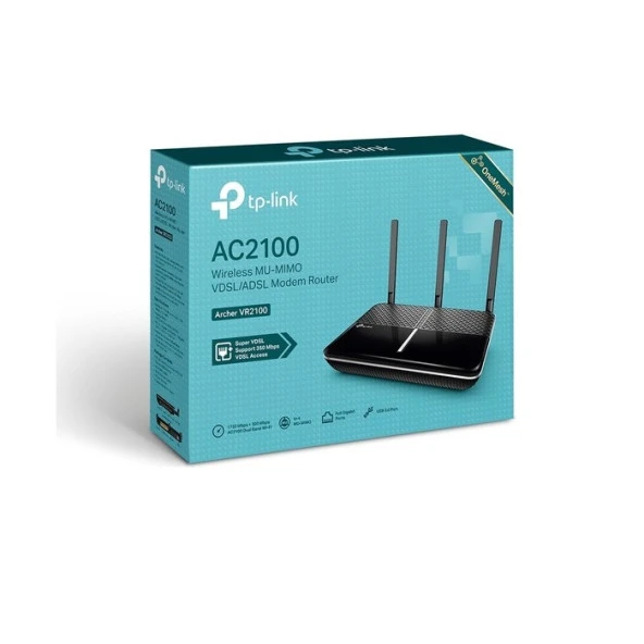 TP-LINK Archer VR2100 2100mbps AC2100 Dual Band VDSL Modem Router - 3