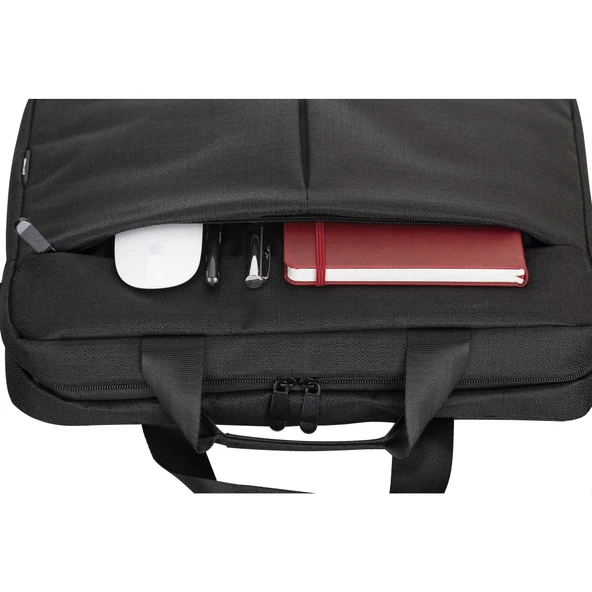 PLM Sirrus 13-14" Siyah Notebook Çantası - Resim 6