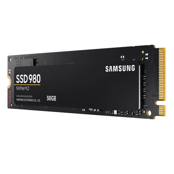 SAMSUNG 500GB SSD980 MZ-V8V500BW 3100- 2600MB/s M2 PCIe NVMe Gen3 Disk - 3