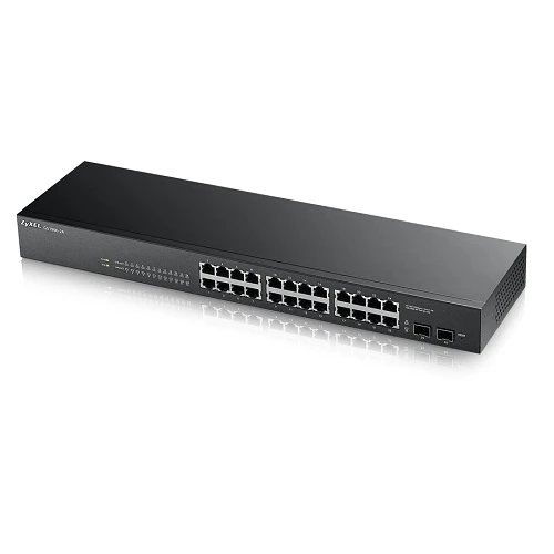 ZyXEL 24port GS1900-24 GIGABIT 2X SFP Yönetilebilir Switch RackMount ürün görseli