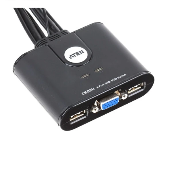 ATEN CS22U 2-Port USB VGA KVM Switch ürün görseli