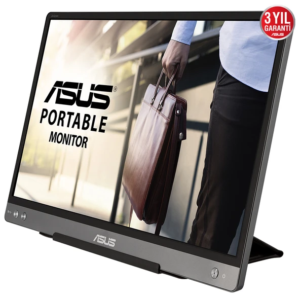 ASUS 14" IPS MB14AC 5MS 60Hz TYPE-C EV Ofis Tipi Monitör (1920 X 1080) - Resim 3