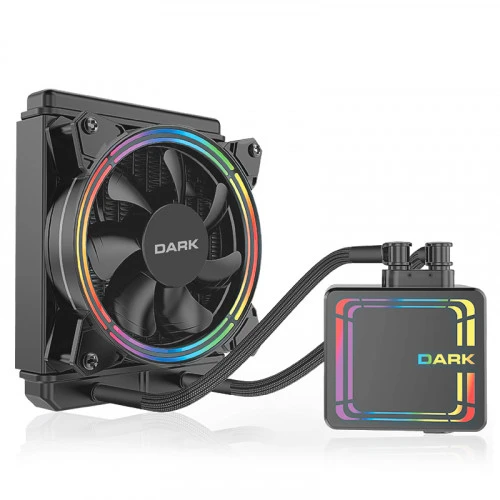 DARK 120mm AQUAFORCE W126 DKCCW126 RGB Sıvı Soğutmalı İşlemci Fanı ürün görseli