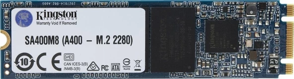 Kingston A400 SSDNow SA400M8/240G 240 GB M.2 SSD - Resim 1