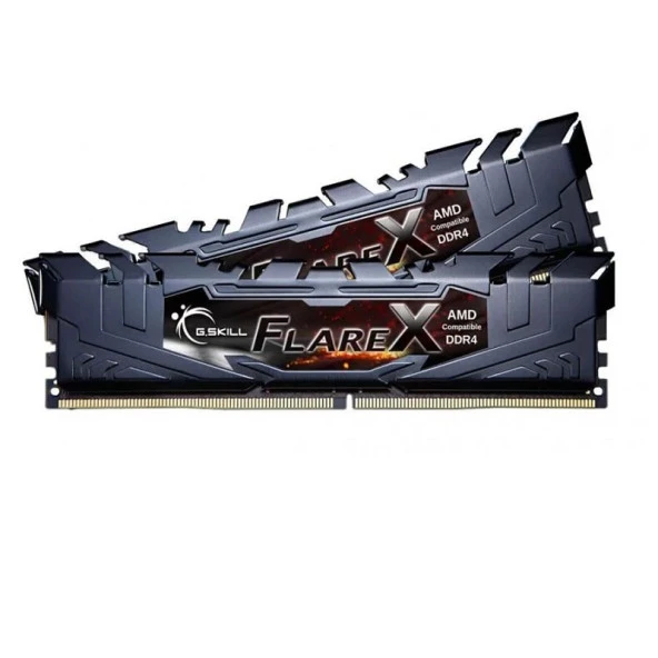 GSKILL 16GB (2X 8GB) DDR4 3200MHZ CL16 DUAL KIT PC RAM FLARE X F4-3200C16D-16GFX (AMD UYUMLU) - Resim 2