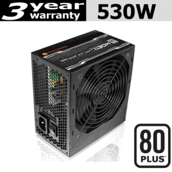THERMALTAKE 530W 80+ SMART POWER 12CM FANLI POWER SUPPLY ürün görseli