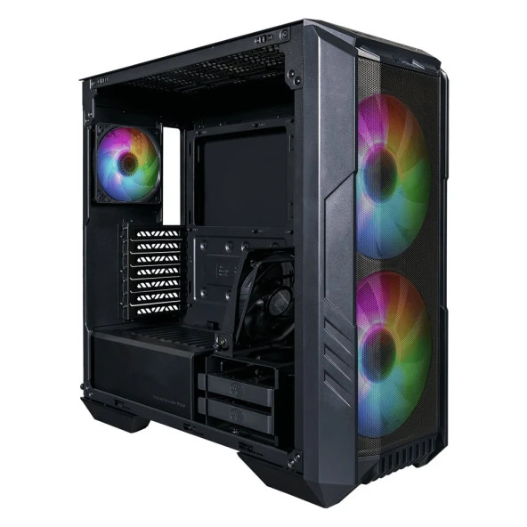 COOLERMASTER HAF500 TG H500-KGNN-S00 GAMING E-ATX PC KASASI - Resim 4