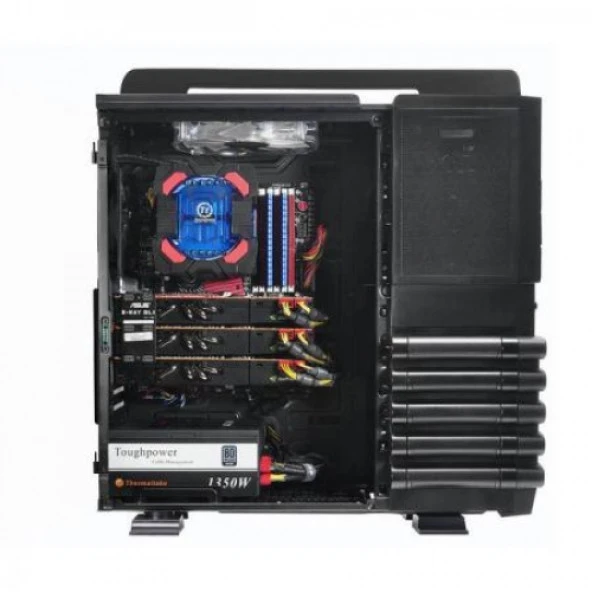 TThermaltake Level 10 GT 2,5",3,5" Hot-Swap Full Tower Gaming Bilgisayar Kasası (PSU Yok) - Resim 4