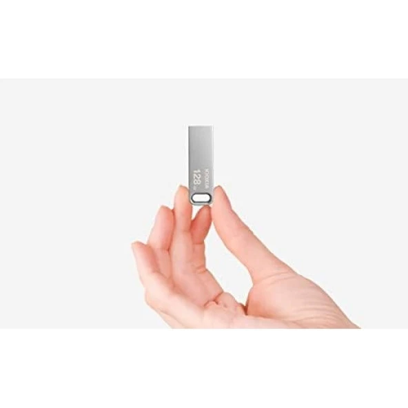 KIOXIA 128GB U366 LU366S128GG4 USB 3.2 USB Bellek Metal - Resim 3