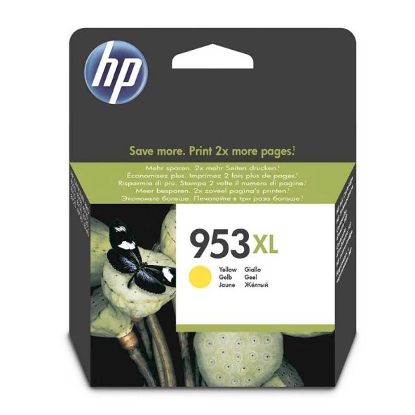 Hp F6u18ae (953Xl) Sarı Yuksek Kapasıtelı Murekkep Kartusu 1.600 Sayfa - 1