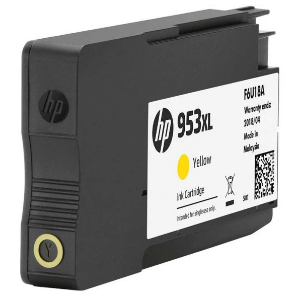 Hp F6u18ae (953Xl) Sarı Yuksek Kapasıtelı Murekkep Kartusu 1.600 Sayfa - 2
