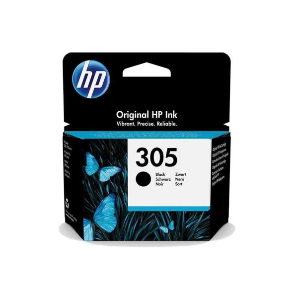 HP 3YM61AE (305) SIYAH ORJİNAL MUREKKEP KARTUSU 1200 SAYFA