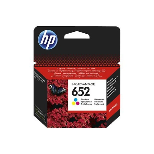 Hp F6v24ae (652) Uc Renklı Murekkep Kartusu 200 Sayfa - 1