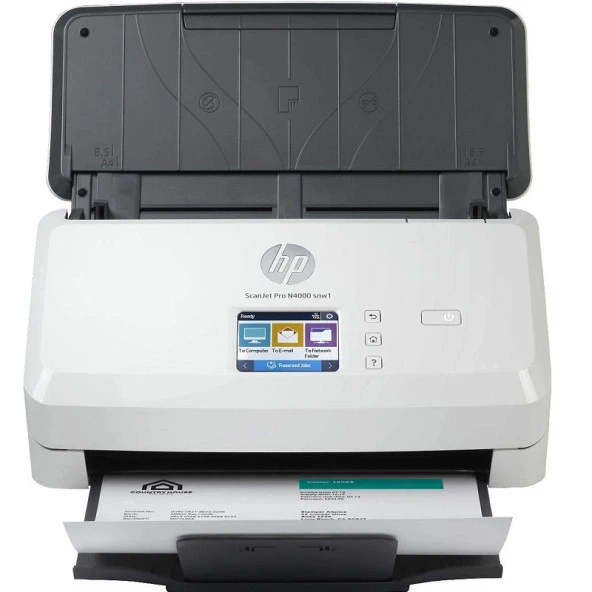 HP ScanJet Pro N4000 snw1 6FW08A Network+WiFi A4 Doküman Tarayıcı