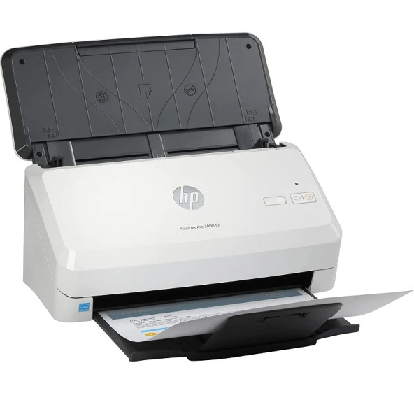 HP A4 Scanjet 2000 S2 6FW06A 35ppm Sayfa Beslemeli Döküman Tarayıcı - Resim 2
