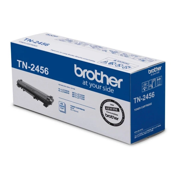 Brother TN-2456 Siyah Toner 3000 Sayfa ürün görseli