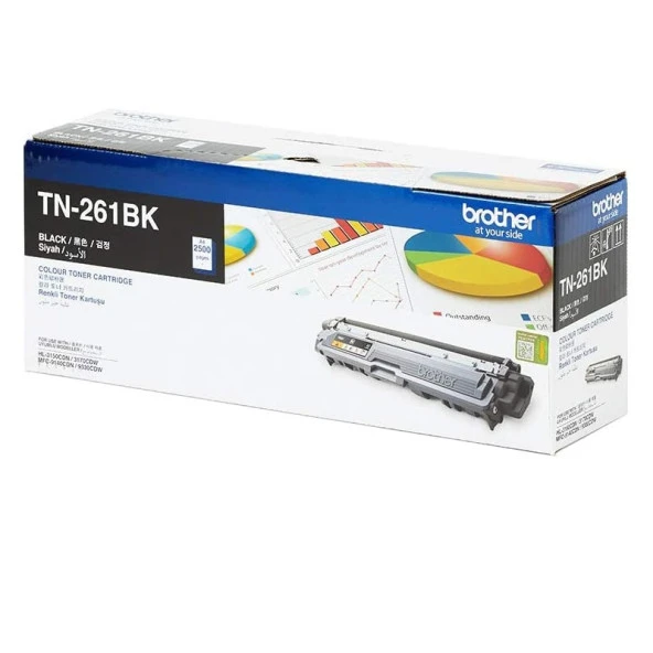 BROTHER Siyah 2500 Sayfa Lazer Toner TN261BK