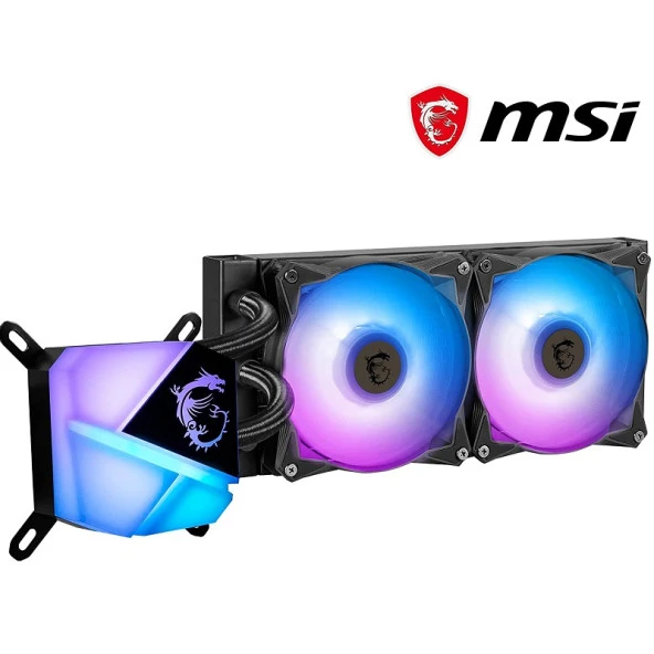 MSI 240MM MAG CORELIQUID C240 ARGB AM5-1700P SIVI SOĞUTMALI İŞLEMCİ FANI - Resim 2