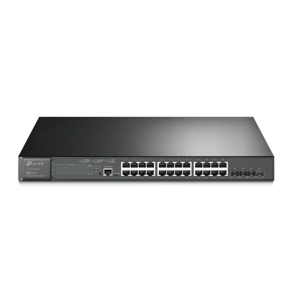 TP-LINK TL-SG3428XMP 24PORT GIGABIT 4PORT 10GBE YÖNETİLEBİLİR 384W POE SWITCH