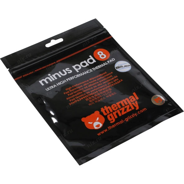 Thermal Grizzly Minus Termal Pad8 8W - 30x 30x 2,0 mm TG-MP8-30-30-20-1R