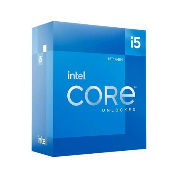 INTEL CORE i5 12400 18MB 6çekirdekli O/B UHD VGA 1700p 65w Kutulu+Fanlı - Resim 2