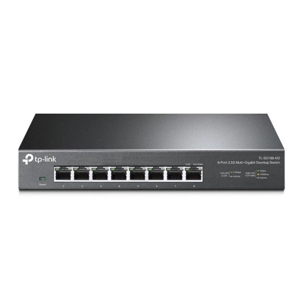 TP-LINK 8-port TL-SG108-M2 2.5-Gigabit Yönetilemez Swicth