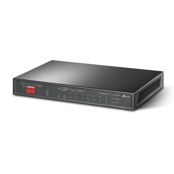 TP-LINK 10-port 8-port PoE TL-SG1210MP Gıgabıt 123w Poe Switch - 2