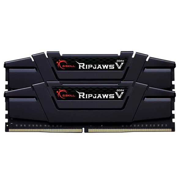 GSKILL 32GB (2X 16GB) DDR4 3600MHZ CL18 DUAL KIT PC RAM RIPJAWS V F4-3600C18D-32GVK - Resim 2
