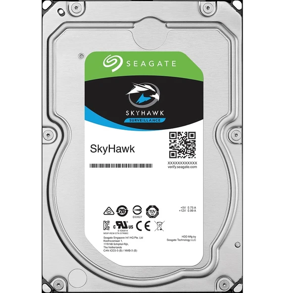 SEAGATE 3.5" 4TB IRONWOLF ST4000VN006 5400 RPM 256MB SATA-3 NAS Diski - 2