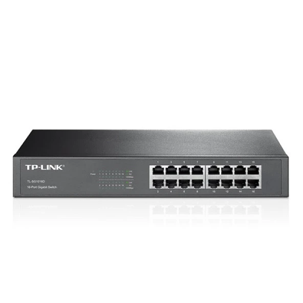 TP-LINK 16-PORT TL-SG1016D GIGABIT YÖNETİLEMEZ SWITCH ürün görseli