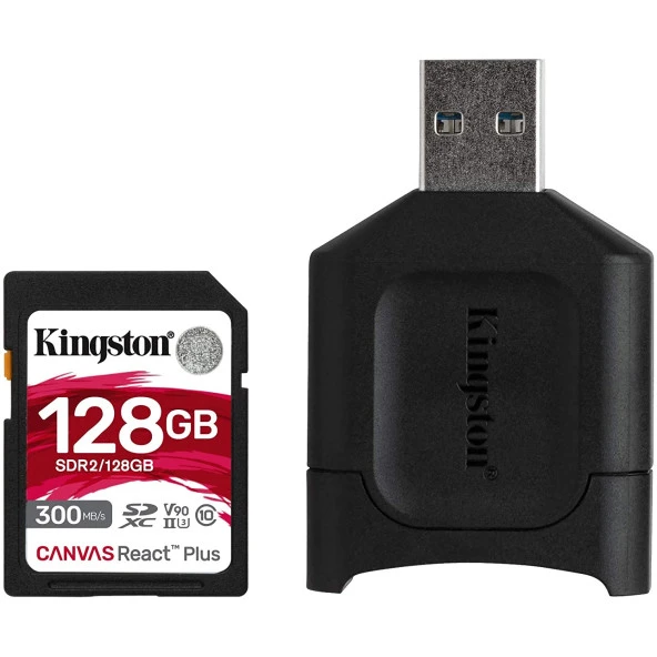 KINGSTON 128GB SDR2+SD Harici Kart Okuyucu MLPR2/128GB