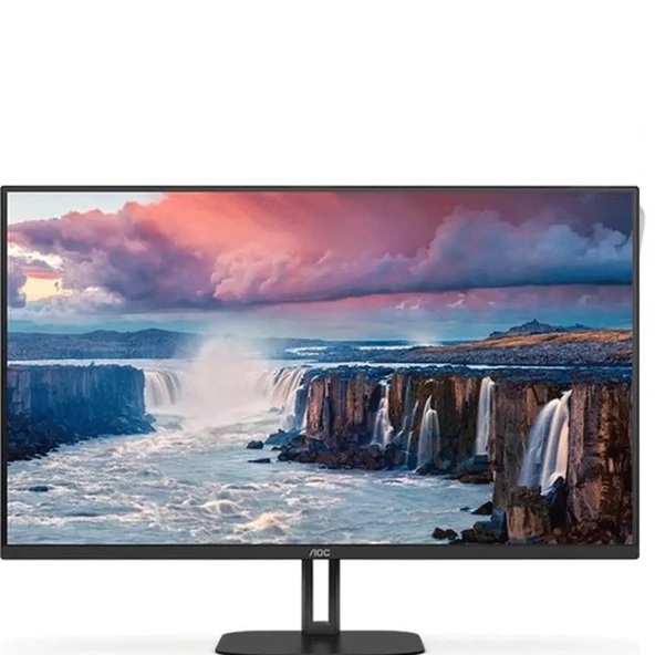 AOC 23.8" IPS 24V5C/BK 1MS 75Hz HDMI-DP-USB-C Pivot EV Ofis Tipi Monitör