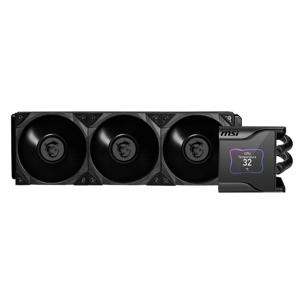 MSI 360MM MPG CORELIQUID S360 ARGB LCD EKRANLI SIVI SOĞUTMALI İŞLEMCİ FANI AM4-1700p-sTRX4-SP3