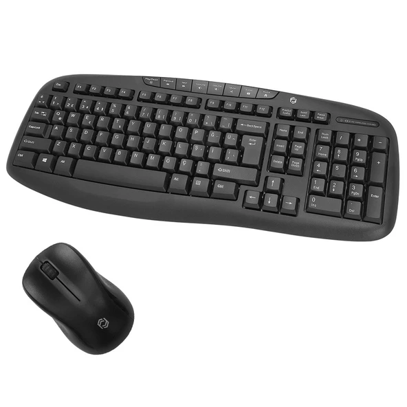 FRISBY FK-4830WQ Kablosuz Q Trk Optic Mouse Siyah Multimedya Klavye - Mouse Set - 2