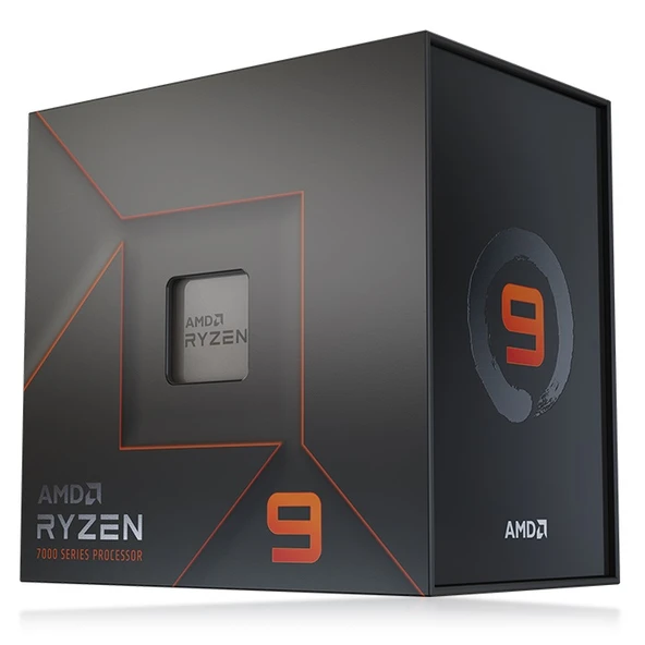 AMD RYZEN 9 7950X 80MB 16çekirdekli VGA YOK AM5 170w Kutulu+Fansız