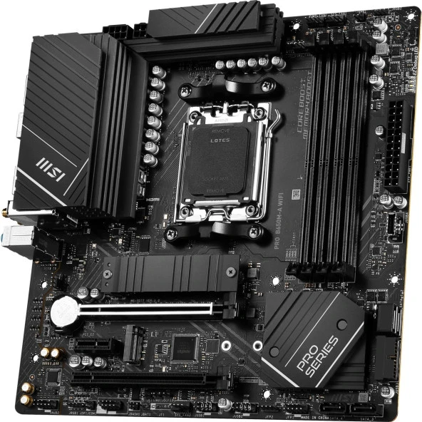MSI PRO B650M-A WIFI DDR5 HDMI-DP PCIE 4.0 AM5 mATX - 3